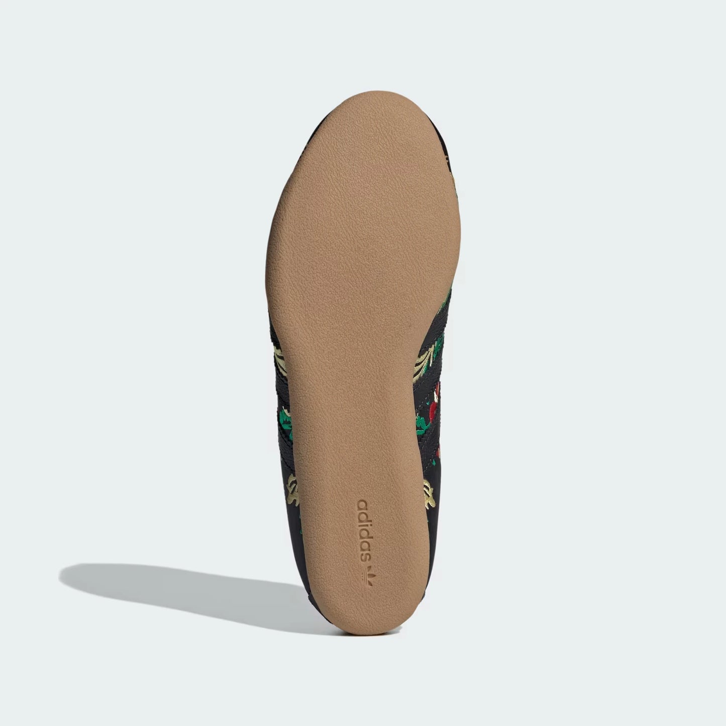 Bordado floral negro